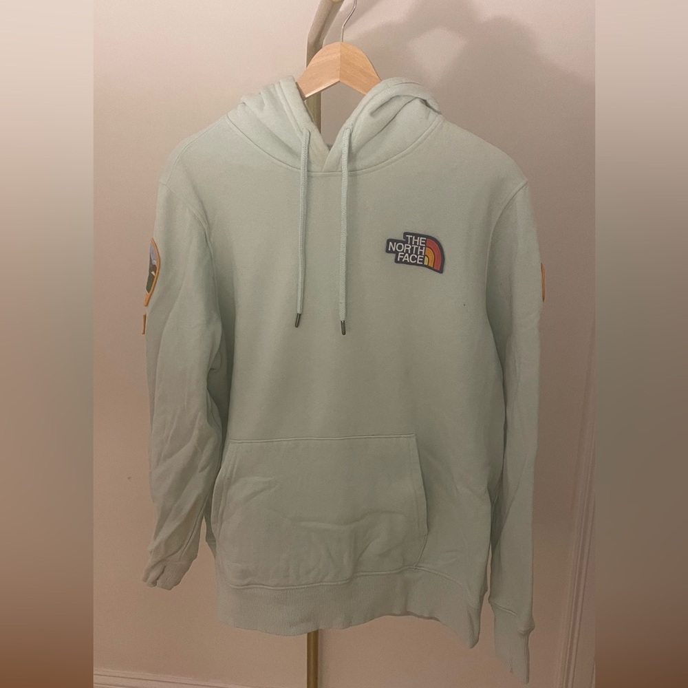 The North Face Light Green Hoodie